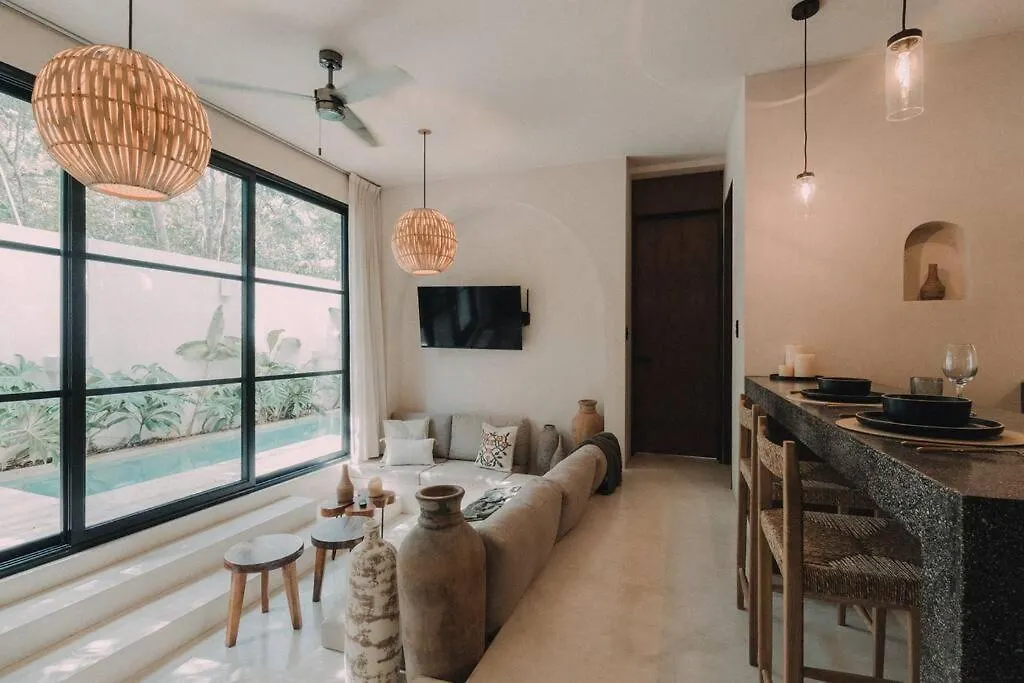 Torana A1 Cozy Design Apt W Pvt Pool And Patio Apartman Tulum