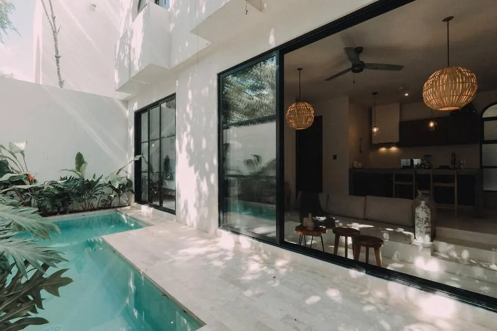 Torana A1 Cozy Design Apt W Pvt Pool And Patio Apartman Tulum