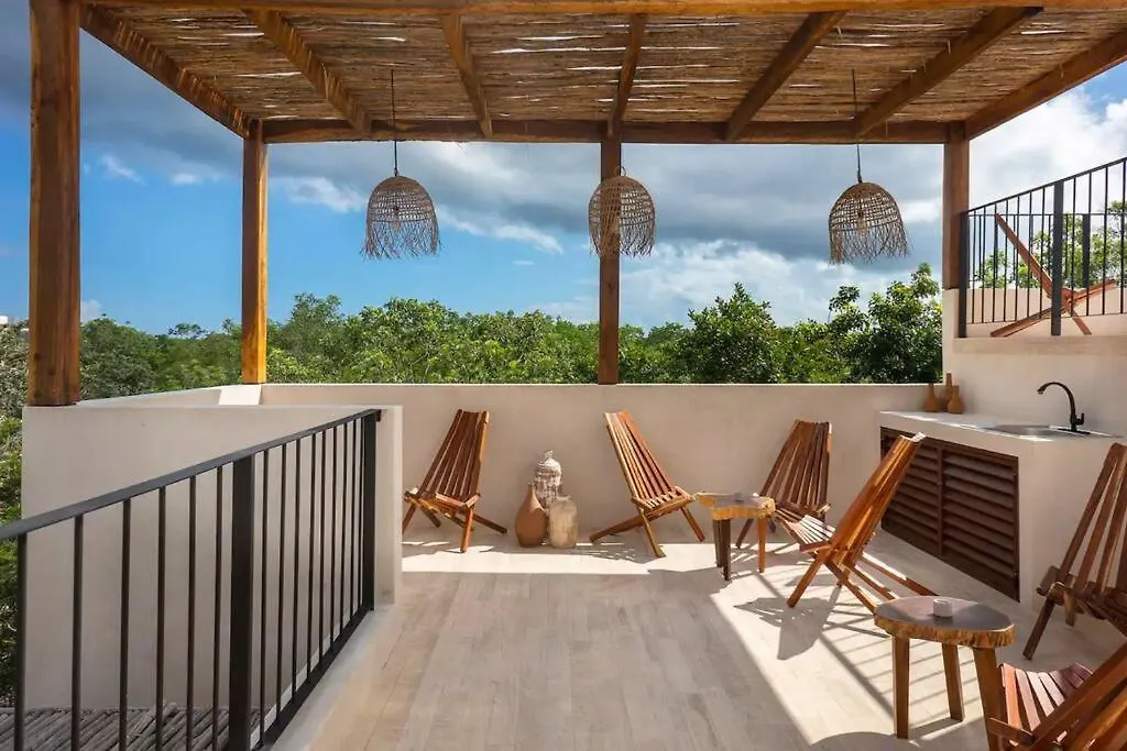 Torana A1 Cozy Design Apt W Pvt Pool And Patio Apartman Tulum